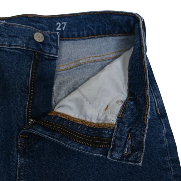 J. Crew Women's 27 Classic Straight Cropped Raw Hem Jean - Picture 7 of 10